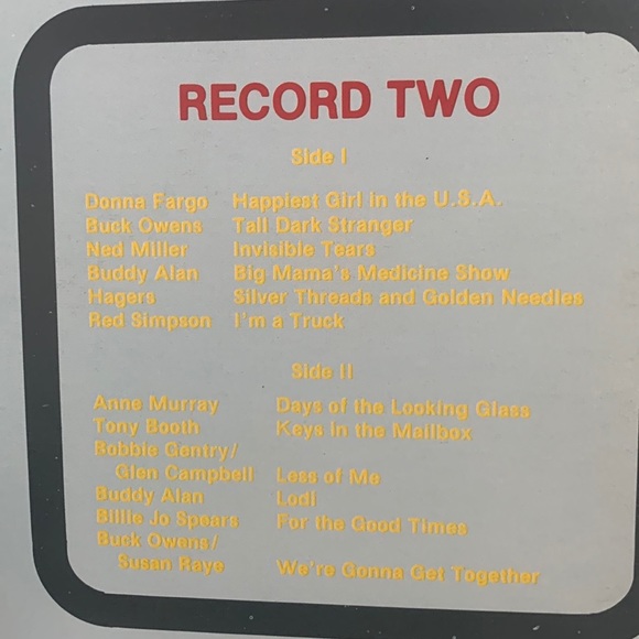 Big Country Volume 2 Vinyl Record - Picture 4 of 4